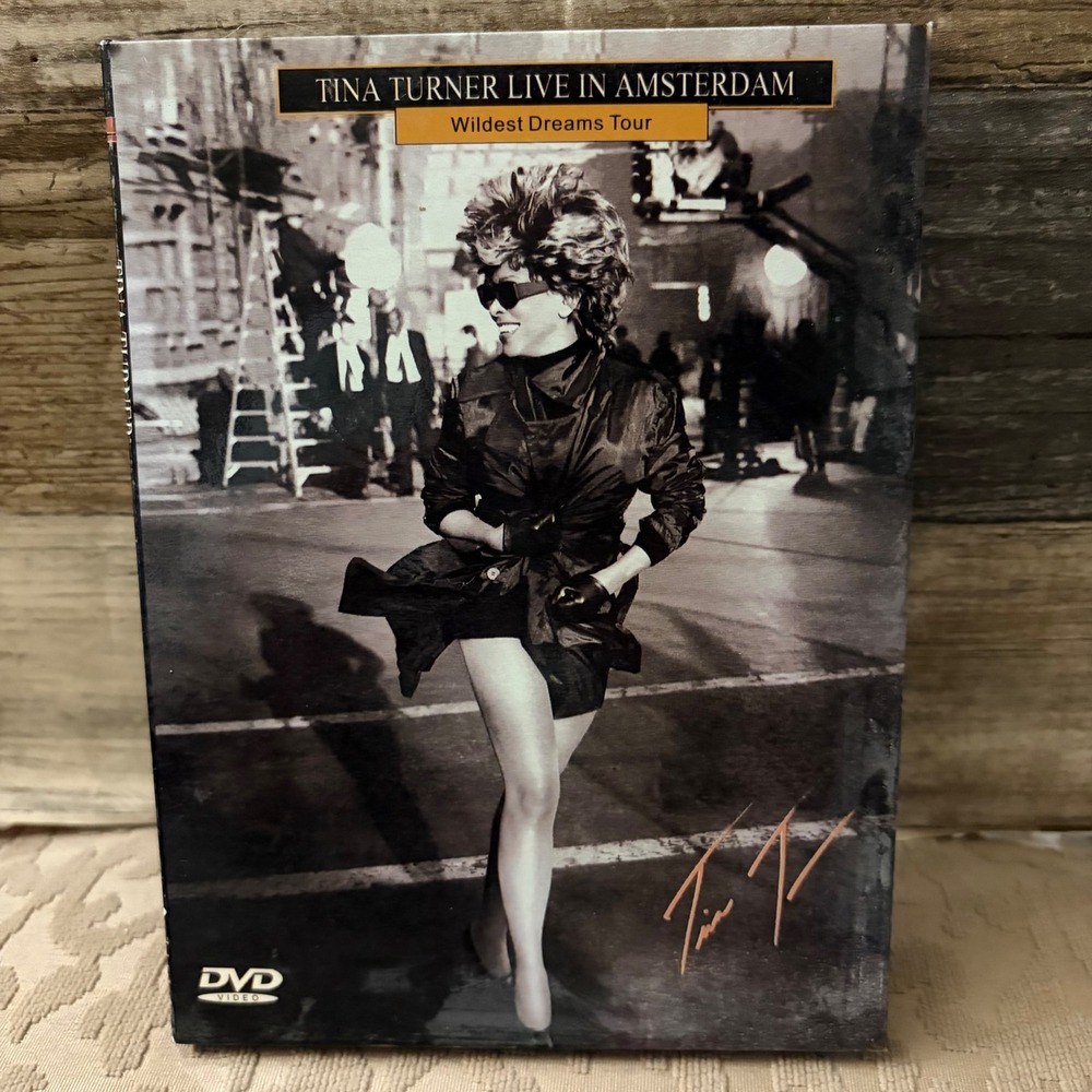 Tina Turner Live in Amsterdam Wildest Dreams Tour DVD Concert Film 1996 1999
